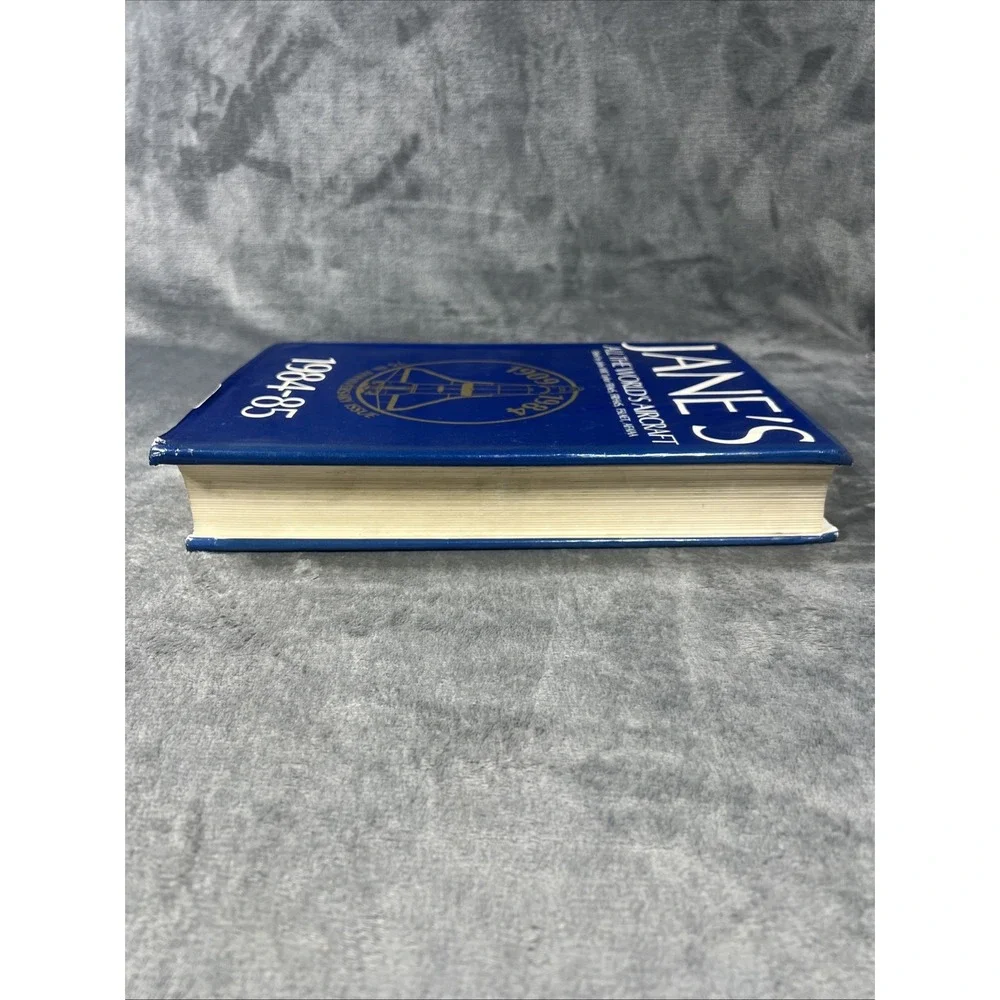 Vintage Jane's All The World's Aircraft 1984-85 Large Hardcover Aviation History